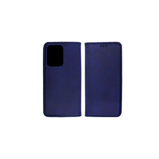 Capa de Couro com Bolso Interno para Xiaomi Mi 11T/Mi 11T Pro Azul